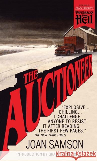 The Auctioneer (Paperbacks from Hell) Joan Samson Grady Hendrix 9781948405706 Valancourt Books - książka