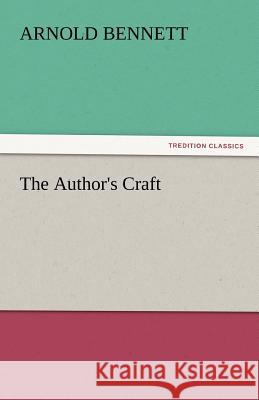 The Author's Craft  9783842444546 tredition GmbH - książka