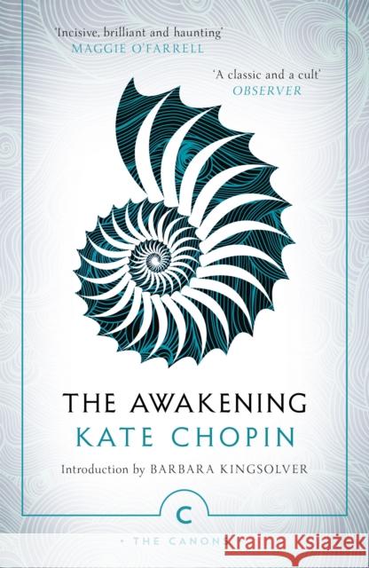 The Awakening Kate Chopin Barbara Kingsolver 9781782117131 Canongate Books - książka