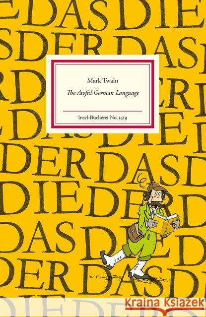 The Awful German Language Twain, Mark 9783458194194 Insel Verlag - książka