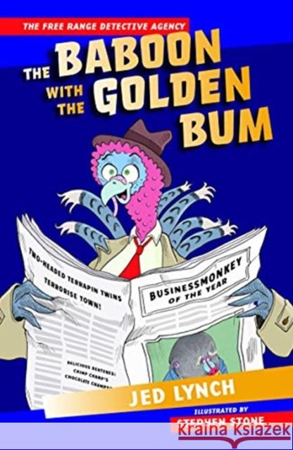 The Baboon with the Golden Bum Jed Lynch, Stephen Stone 9781912417476 Little Island - książka