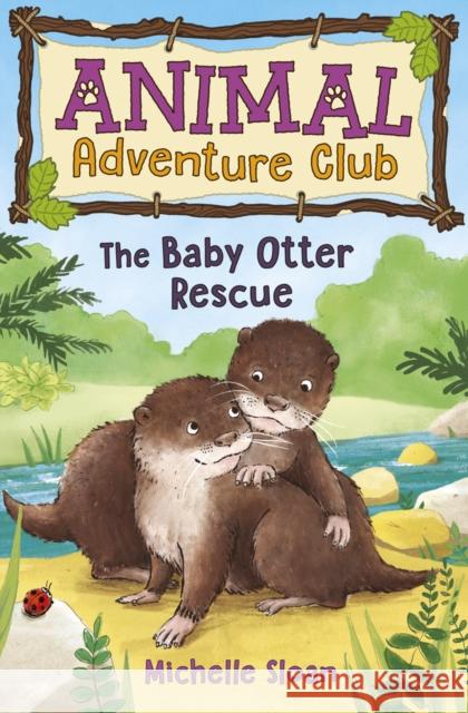 The Baby Otter Rescue (Animal Adventure Club 2) Michelle Sloan, Hannah George 9781782505921 Floris Books - książka