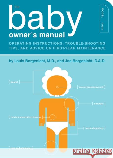 The Baby Owner's Manual: Operating Instructions, Trouble-Shooting Tips, and Advice on First-Year Maintenance Louis Borgenicht Joe Borgenicht 9781594745973 Quirk Books - książka