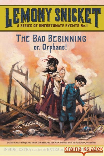 The Bad Beginning Lemony Snicket 9780061146305 HarperTrophy - książka