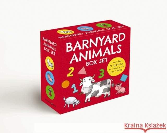 The Barnyard Animals Box Set: My First Board Book Library Tymoshenko, Nataliia 9781646433254 Applesauce Press - książka