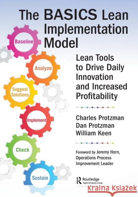 The Basics Lean(tm) Implementation Model: Lean Tools to Drive Daily Innovation and Increased Profitability Protzman III, Charles W. 9780815387947 Productivity Press - książka