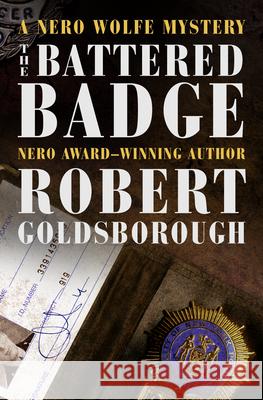 The Battered Badge Robert Goldsborough 9781504049108 Mysteriouspress.Com/Open Road - książka