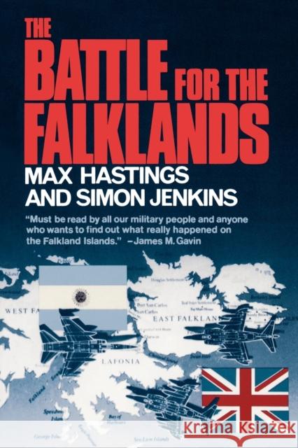 The Battle for the Falklands Max Hastings Simon Jenkins 9780393301984 W. W. Norton & Company - książka