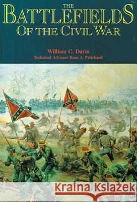 The Battlefields of the Civil War William C. Davis 9780806128825 University of Oklahoma Press - książka