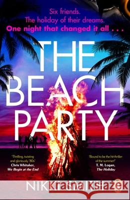 The Beach Party Nikki Smith 9780241997222 Penguin Books Ltd - książka