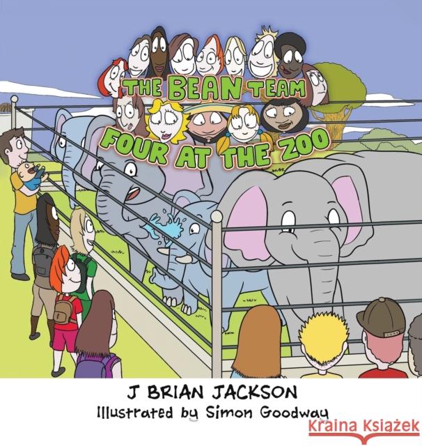 The Bean Team Four at The Zoo J Brian Jackson 9781398451100 Austin Macauley Publishers - książka