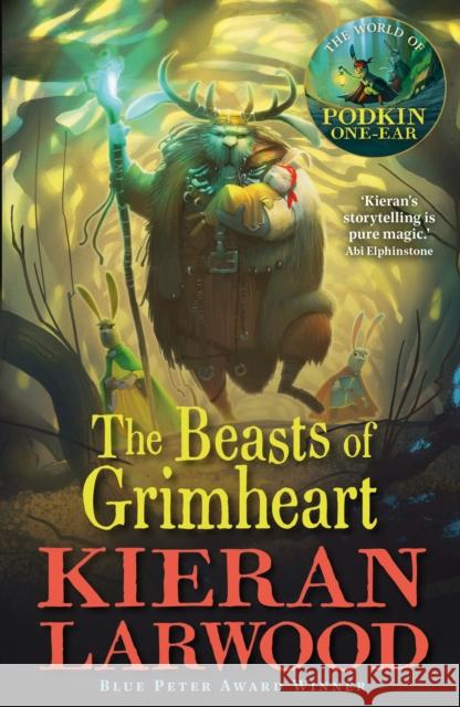 The Beasts of Grimheart: BLUE PETER BOOK AWARD-WINNING AUTHOR Kieran Larwood 9780571328451 Faber & Faber Childrenas - książka