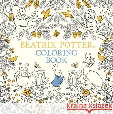 The Beatrix Potter Coloring Book Beatrix Potter 9780141377483 Warne - książka