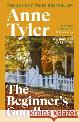 The Beginner's Goodbye Tyler, Anne 9780099572237 Vintage Publishing - książka