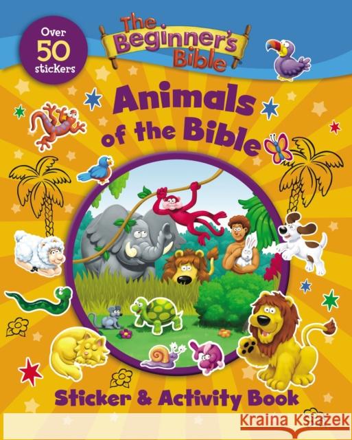 The Beginner\'s Bible Animals of the Bible Sticker and Activity Book The Beginner's Bible 9780310141563 Zondervan - książka