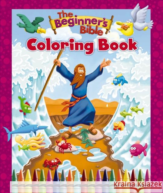 The Beginner's Bible Coloring Book Zondervan 9780310759553 Zondervan - książka