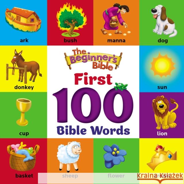 The Beginner's Bible First 100 Bible Words Zondervan 9780310766858 Zondervan - książka