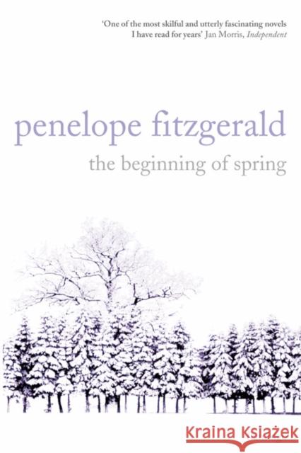 The Beginning of Spring Penelope Fitzgerald 9780006543701 HarperCollins Publishers - książka