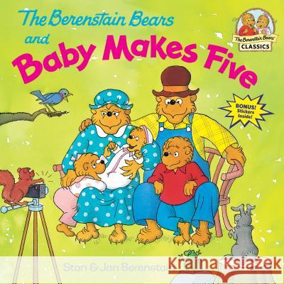 The Berenstain Bears and Baby Makes Five Berenstain, Stan 9780679889601 Random House Children's Books - książka