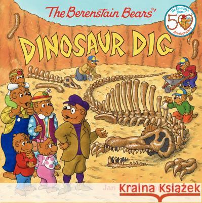 The Berenstain Bears' Dinosaur Dig Jan Berenstain Mike Berenstain Jan Berenstain 9780062075482 HarperFestival - książka