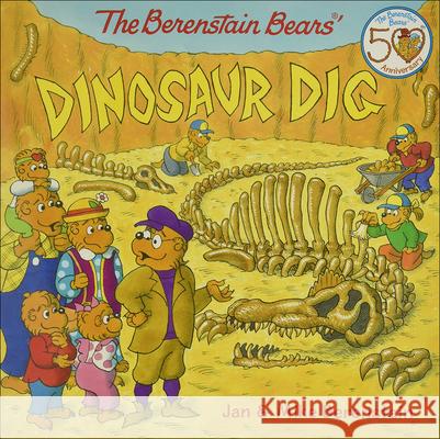 The Berenstain Bears' Dinosaur Dig Jan Berenstain Mike Berenstain Jan Berenstain 9780606262903 Turtleback Books - książka