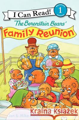 The Berenstain Bears' Family Reunion Jan Berenstain Mike Berenstain Jan Berenstain 9780060583606 HarperTrophy - książka