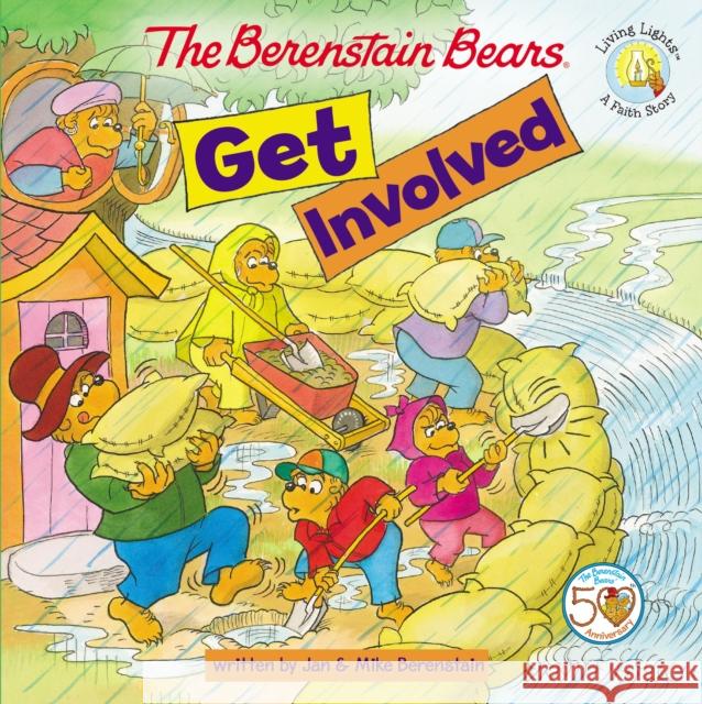 The Berenstain Bears Get Involved Jan Berenstain 9780310720904 Zonderkidz - książka