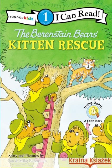 The Berenstain Bears' Kitten Rescue: Level 1 Berenstain, Jan 9780310720973 Zonderkidz - książka