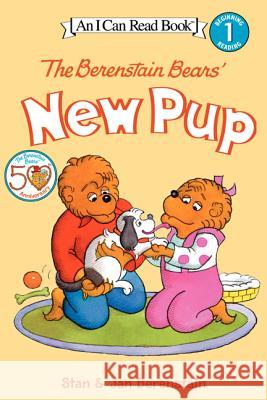 The Berenstain Bears' New Pup [With Stickers] Stan Berenstain Jan Berenstain 9780060583446 HarperCollins Publishers - książka