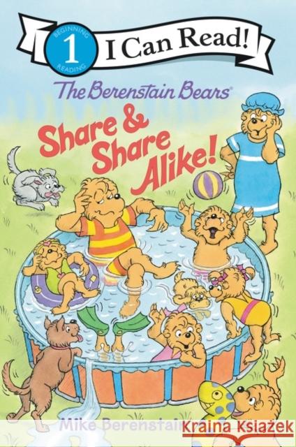 The Berenstain Bears Share & Share Alike! Mike Berenstain 9780063024533 HarperCollins - książka