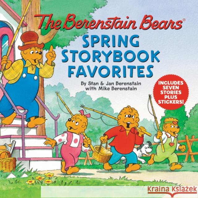 The Berenstain Bears Spring Storybook Favorites [With Stickers] Berenstain 9780062883100 HarperCollins - książka