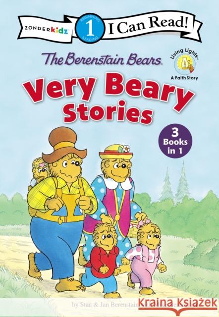 The Berenstain Bears Very Beary Stories: 3 Books in 1 Jan Berenstain Mike Berenstain 9780310768425 Zonderkidz - książka