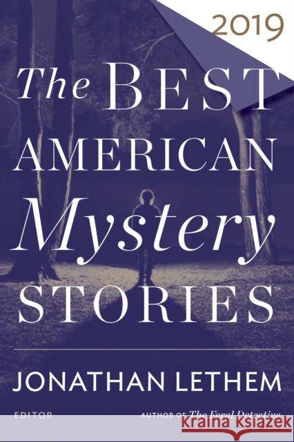 The Best American Mystery Stories 2019 Jonathan Lethem Otto Penzler 9781328636096 Mariner Books - książka