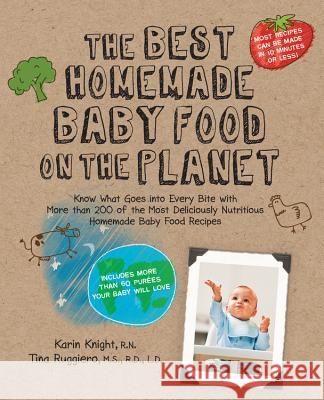 The Best Homemade Baby Food on the Planet Karin Knight 9781592334230  - książka