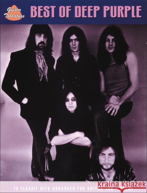 The Best Of Deep Purple Deep Purple 9780571525737 FABER MUSIC - książka