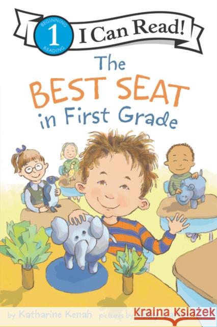 The Best Seat in First Grade Katharine Kenah Abby Carter 9780062686459 HarperCollins - książka