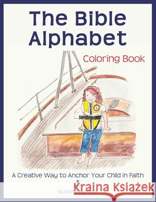 The Bible Alphabet Coloring Book Katie Robertson 9781952943058 Katie Robertson - książka