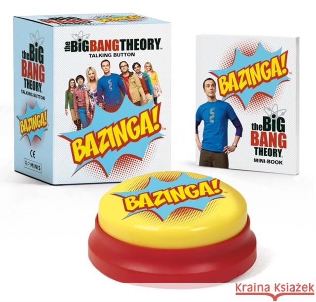 The Big Bang Theory Talking Button: Bazinga! Bryan Young 9780762481200 Running Press - książka