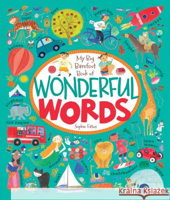 The Big Barefoot Book of Wonderful Words   9781782850915 Barefoot Books Ltd - książka