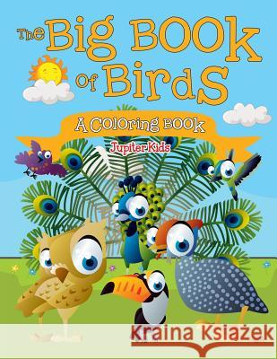 The Big Book of Birds (A Coloring Book) Jupiter Kids 9781682129128 Jupiter Kids - książka