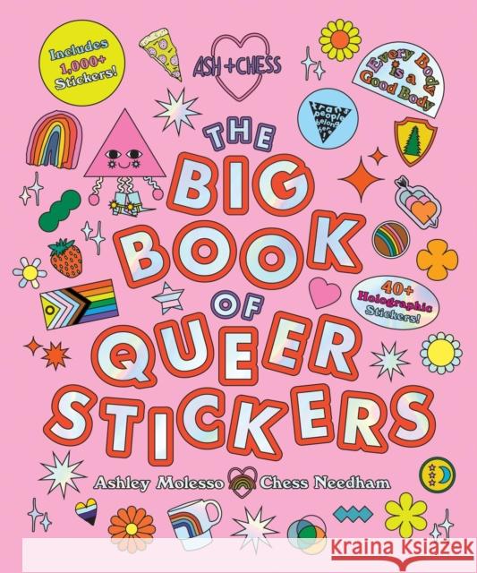 The Big Book of Queer Stickers: Includes 1,000+ Stickers! Chess Needham 9780762484409 RP Studio - książka