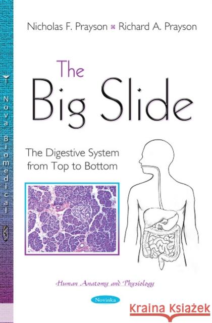 The Big Slide: The Digestive System from Top to Bottom Nicholas F Prayson, Richard A Prayson 9781634828406 Nova Science Publishers Inc - książka