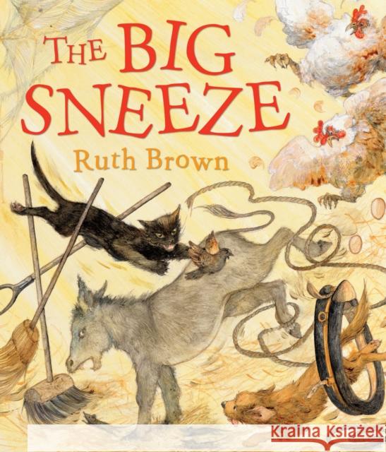 The Big Sneeze Ruth Brown 9781849390521 ANDERSEN PRESS LTD - książka