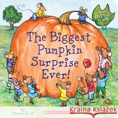 The Biggest Pumpkin Surprise Ever! Steven Kroll Jeni Bassett 9780545402859 Cartwheel Books - książka