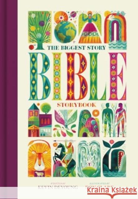 The Biggest Story Bible Storybook (Large Format) Kevin DeYoung Don Clark 9781433598104 Crossway Books - książka