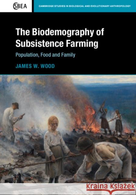 The Biodemography of Subsistence Farming: Population, Food and Family James Wood 9781107033412 Cambridge University Press - książka