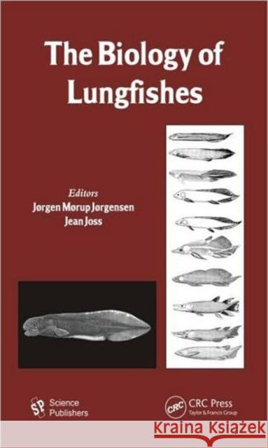 The Biology of Lungfishes Jorden Morup Jorgensen Jean Joss  9781578084319 Science Publishers - książka