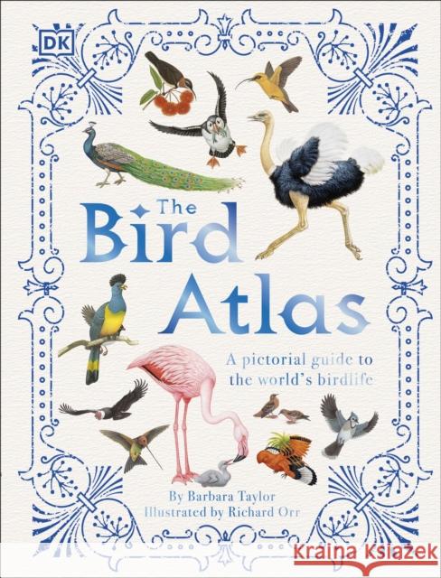 The Bird Atlas: A Pictorial Guide to the World's Birdlife Barbara Taylor 9780241412794 Dorling Kindersley Ltd - książka