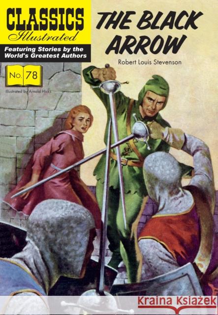 The Black Arrow Robert Louis Stevenson 9781911238515 Classic Comic Store Ltd - książka