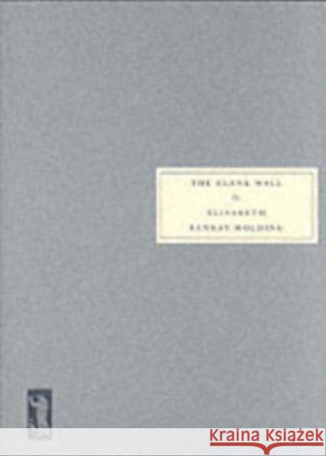 The Blank Wall Elisabeth Sanxay Holding 9781903155325 Persephone Books Ltd - książka